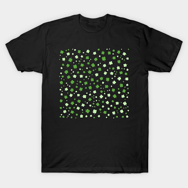 Clover Pattern T-Shirt by taoistviking